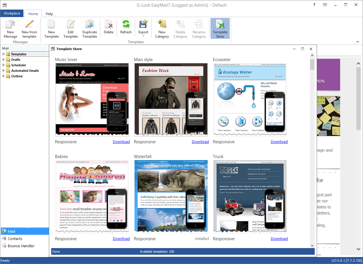 Responsive Email Templates