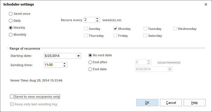 Email Campaign Scheduler