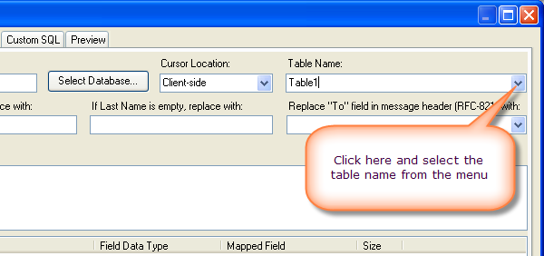 Segmenting List Using G Lock EasyMail Capabilities select table Segmenting List Using G Lock EasyMail Capabilities
