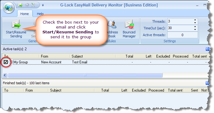 How to Get Started with G Lock EasyMail 6 send message How to Get Started with G Lock EasyMail 6