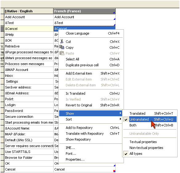 How to Translate G Lock EasyMail GUI Using Language Manager show untranslated How to Translate G Lock EasyMail GUI Using Language Manager