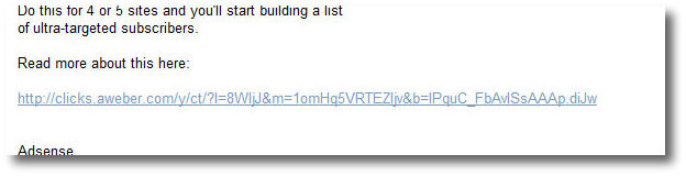 Do Tracking Links Reduce Click Through Rate? (Case Study) Tracking link 2