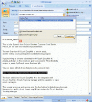 insert link.thumbnail Screenshots of G Lock EasyMail v6 and G Lock Analytics Email Metrics